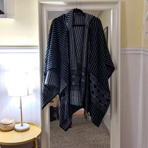 Topshop Reversible Poncho